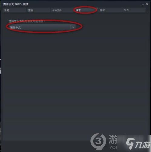 赛博朋克2077steam版怎么设置中文 steam版中文语音设置教程