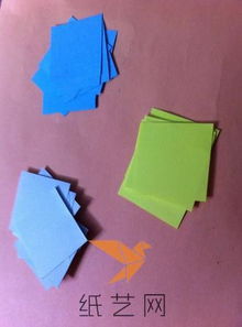 漂亮的折纸手镯制作教程 