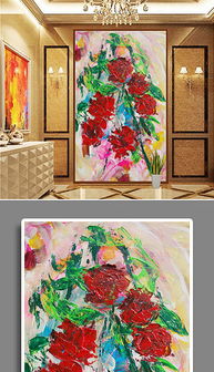 JPG大型壁画玫瑰 JPG格式大型壁画玫瑰素材图片 JPG大型壁画玫瑰设计模板 我图网 