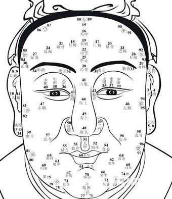 面相额头算命图解