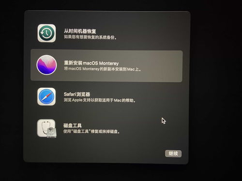 macos 重装系统,轻松恢复系统活力