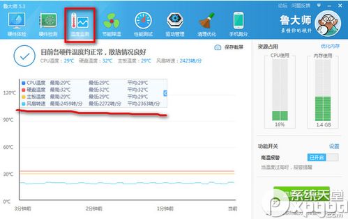 在哪里看风扇转速啊