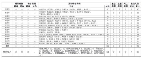 山东新增3例境外输入确诊病例 济南1例青岛2例