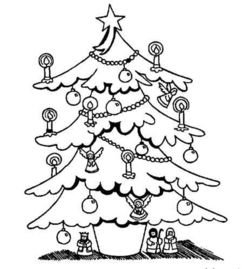 圣诞树怎么画马克笔,马嘉祺应援色圣诞树用马克笔怎么画