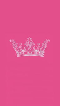 粉红色 皇冠 少女心 可爱 卡通 LINE 换不 堆糖,美好生活研究所 