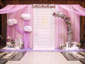 主题婚礼布置,蓝紫色调主题婚礼布置推荐 新人如何打造属于自己的主题婚礼