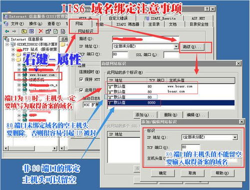 IIS如何设置一台服务器建多个网站(阿里虚拟主机端口号)