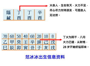 玄静风水 名人八字命理解读 范冰冰