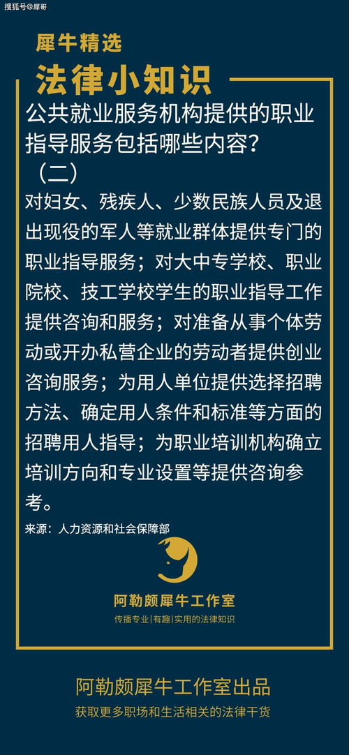 职业规划公共服务，什么是“职业指导” 呢