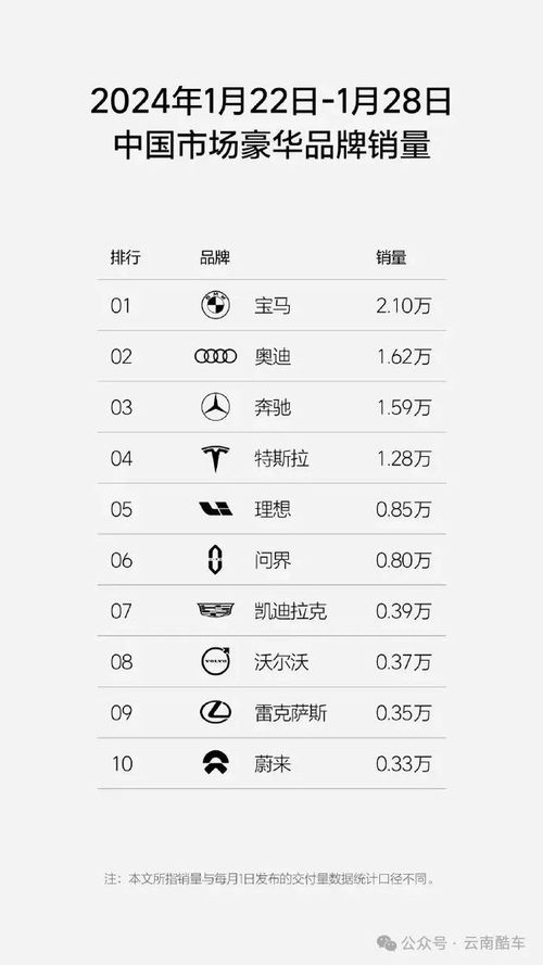 中国新能源汽车品牌销量排名,中国新能源汽车品牌销