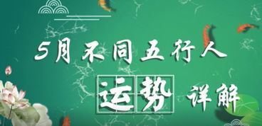 八字日干看你5月份运势旺衰 