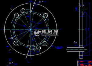 立式水轮机新型筒式结构水导轴承全套图纸