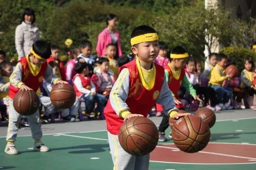 幼儿篮球交流活动 