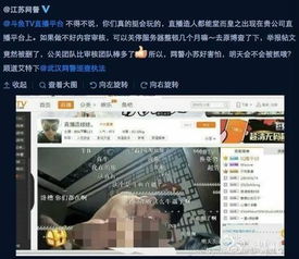 武汉一网络平台直播不雅内容 标题取名直播造娃娃 