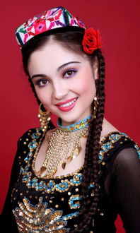 维吾尔族美女,绝美维吾尔族女神，魅力四