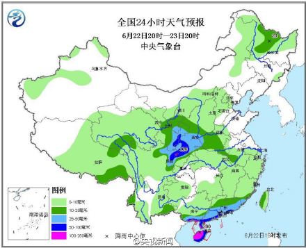 北方今年以来最强降雨今夜来袭 局地有大暴雨 