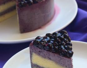 蓝莓慕斯蛋糕的花样做法