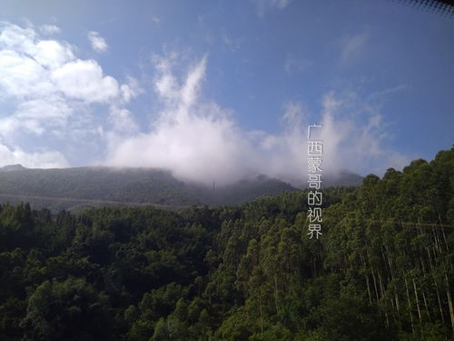 身为广西人,从来没去过广东打工,坐车路过发现 广东也有大山