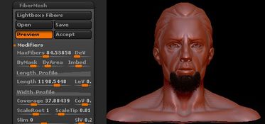 zbrush里用什么方法做胡茬 