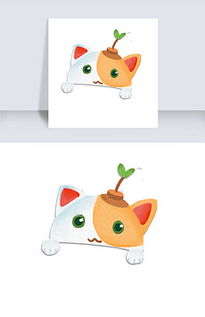 小花猫卡通图素材 小花猫卡通图素材下载 小花猫卡通图大全 我图网 