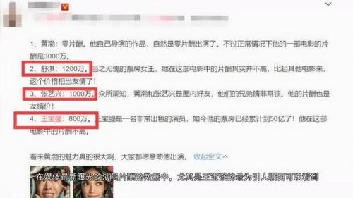 一出好戏 主演片酬,王宝强的价格令人惊讶 