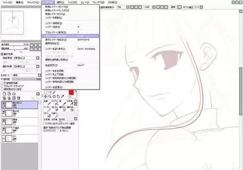 CG原画插画教程 如何用Sai画动漫线稿