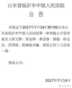 徐玉玉被电信诈骗案19日宣判 7名被告人均认罪 