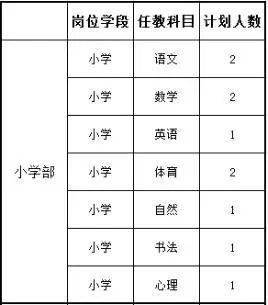 事业编 上海松江新闵学校招聘教师28人公告