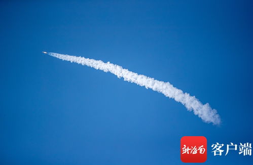 原创组图 长征八号遥二运载火箭升空瞬间 