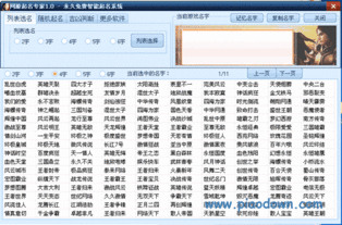 网游起名专家 V1.0绿色免费版下载 