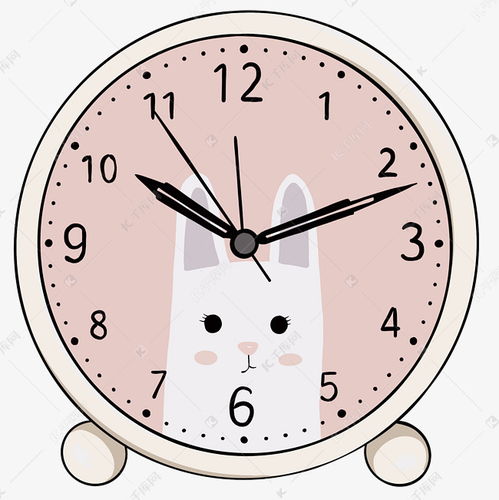 怎么做兔子钟表步骤一年级(手工制作兔子钟表)