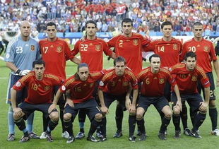 2010年世界杯西班牙队阵容,2010年世界杯西班牙队