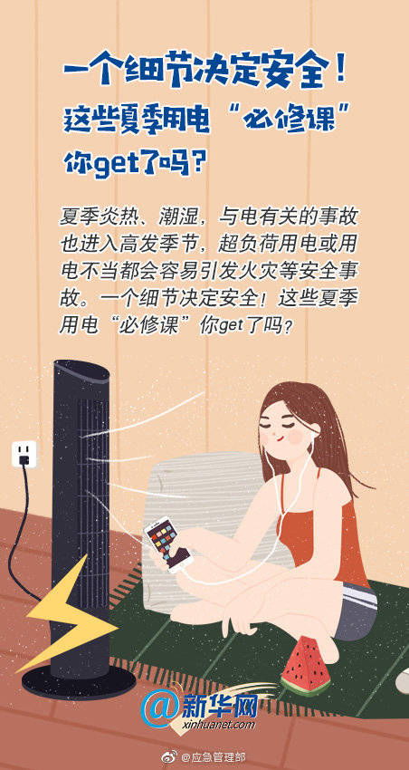 这些夏季用电 必修课 你get了吗