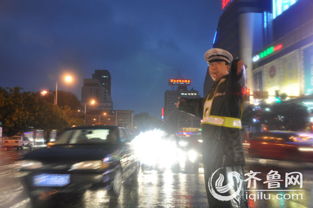 烟台昨日降雨致市区路段遇堵 共发生73起交通事故