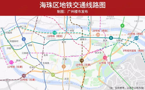 独家整理 新增27条 番禺,白云最多 广州11区最新地铁线路图曝光