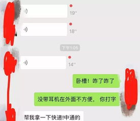 mmp,你不会打字吗,非要发微信语音 