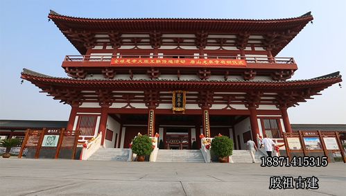 殷祖古建寺庙设计寺庙布局经典案例分享