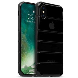 iphone x 立体手机壳 软黑壳