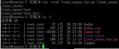 linux压缩命令（linux常用命令压缩文件） 第1张