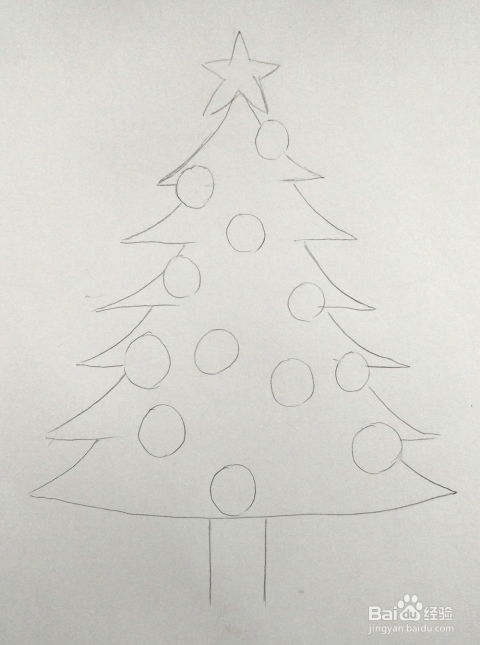 怎么样画圣诞树,怎样画出好看的圣诞树