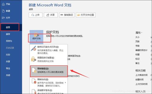 怎样限制Word文档被复制粘贴 word限制编辑的使用技巧