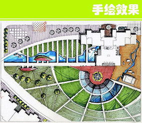手绘建筑图纸图片 手绘建筑图纸设计素材 红动中国 
