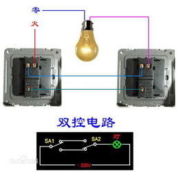 楼下的开关1的L1可以和楼上的开关2的L2接线吗 