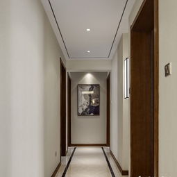 新中式走廊装修效果图