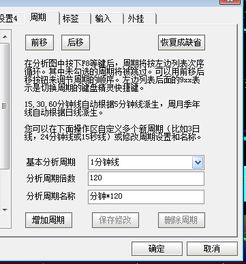 请问通达信如何设置k线时间周期，如图：