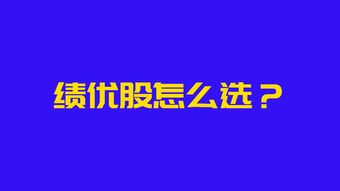 求绩优股的选股公式