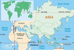 马尔代夫地图世界地图马尔代夫在地图的哪个位置（马尔代夫具体地图位置）