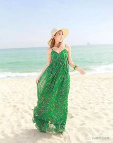Fai婶儿 海滩标配 长裙 纱巾 这一言难尽的审美,是怎么兴起的 