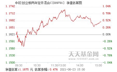 中欧创业板两年定开基金在哪里买