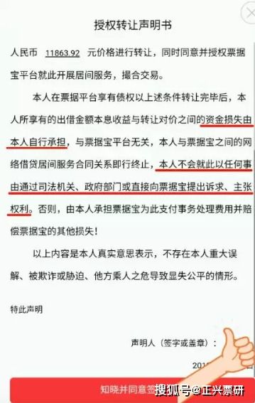 投资声明书，注：（找别人代替我投资，）